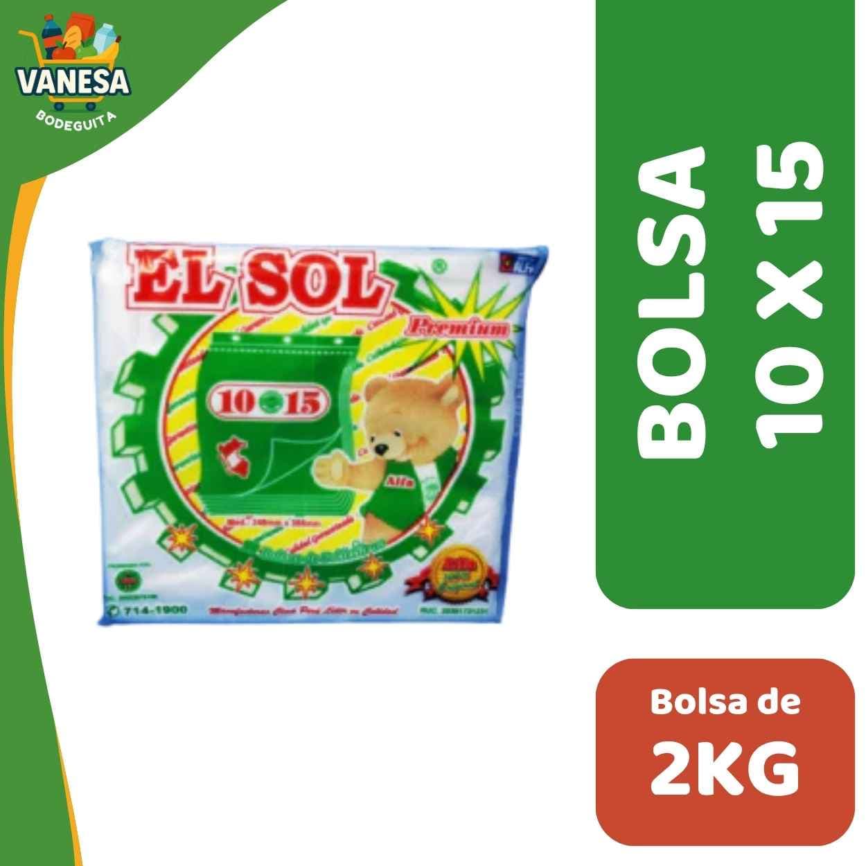 BOLSA POLIETILENO 10 X 15 (2KG)