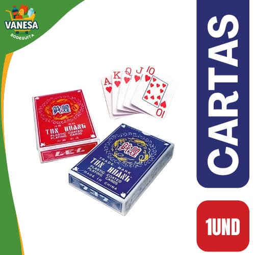 CARTAS PLASTICAS TUN HUANG 1UND