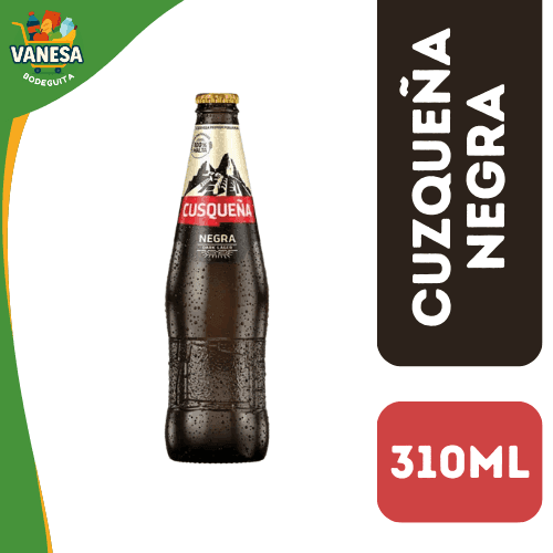 CERVEZA CUSQUEÑA NEGRA 310ML