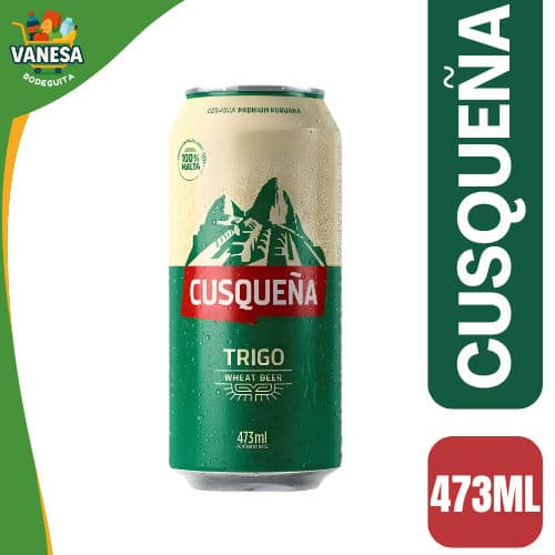 CERVEZA CUSQUEÑA TRIGO LATA 473ML
