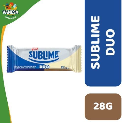 CHOCOLATE SUBLIME DUO 28G