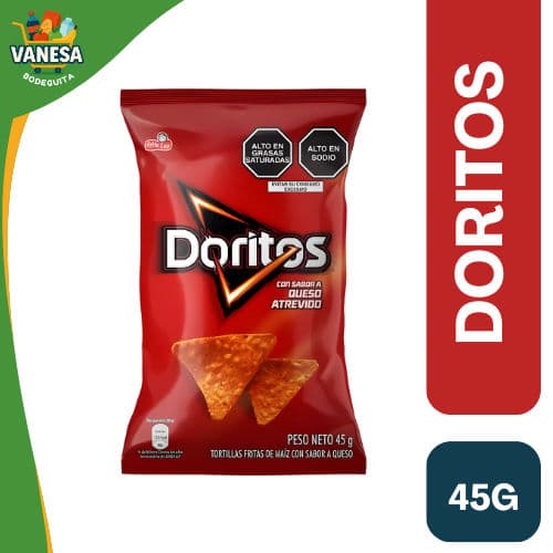DORITOS QUESO ATREVIDO 45GR