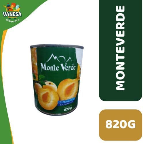 DURAZNO EN MITADES MONTEVERDE 820G