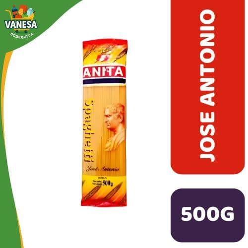 FIDEOS ANITA JOSE ANTONIO SPAGHETTI 500G