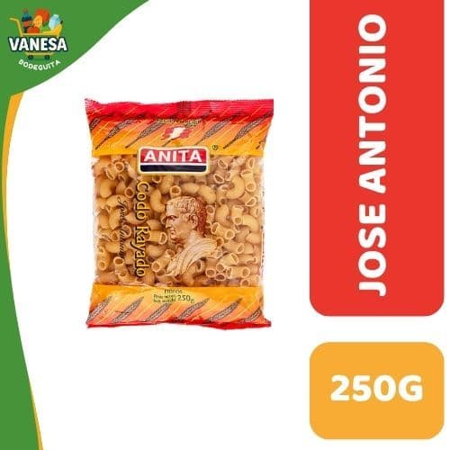 FIDEOS CODO RAYADO JOSE ANTONIO ANITA 250G