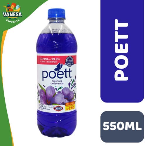 POETT FRESCURA DE LAVANDA 550ML