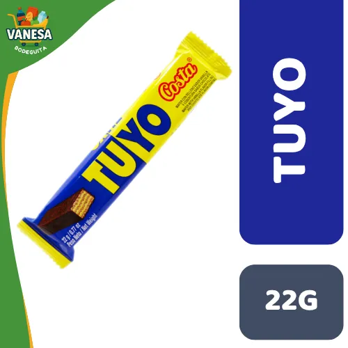 TUYO WAFER RELLENO VAINILLA 22G